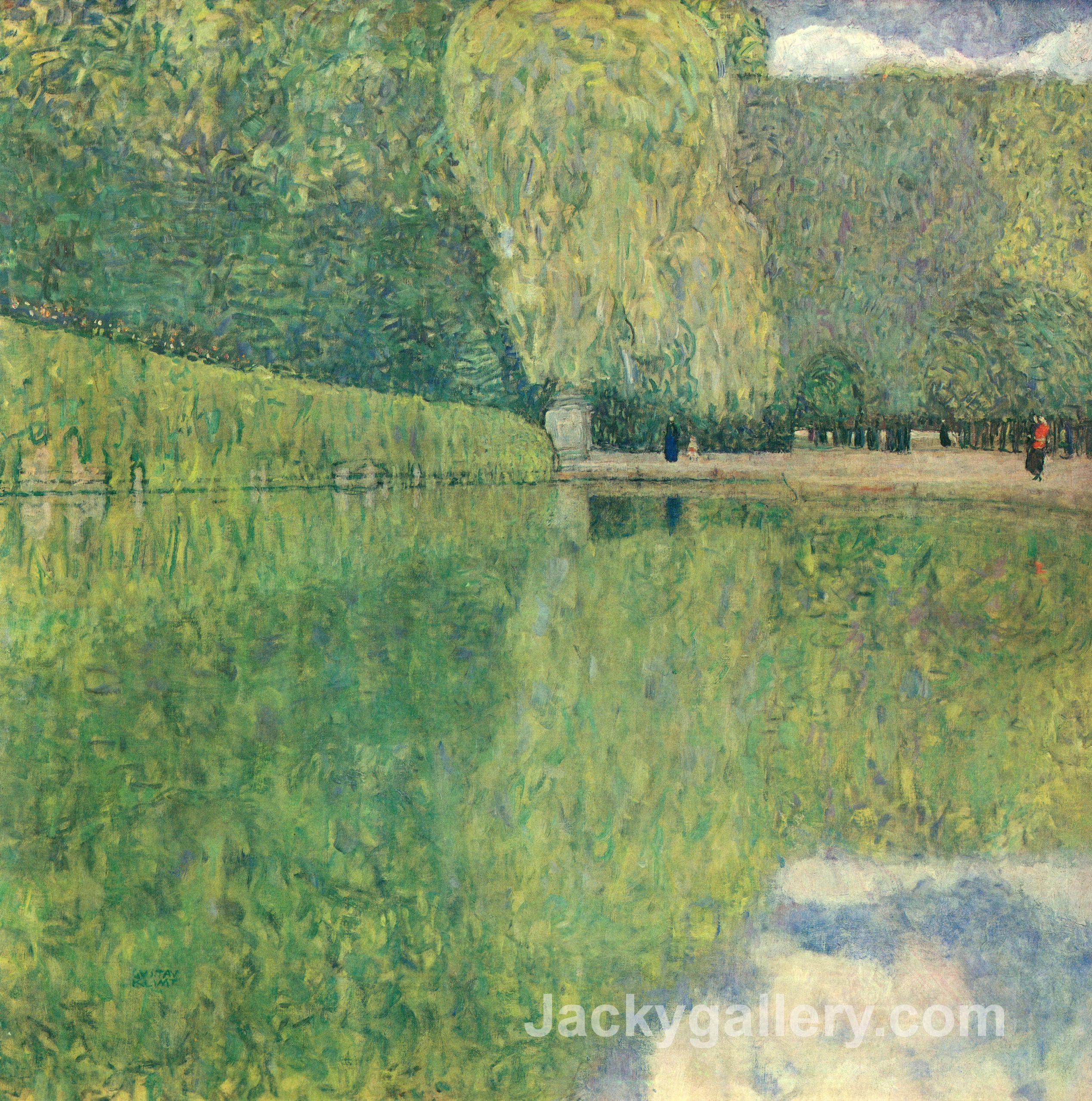 park of schonbrunn by Gustav Klimt paintings reproduction
